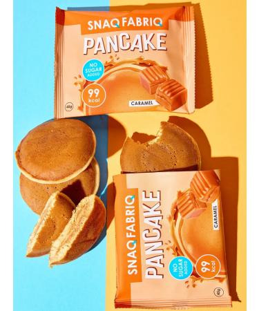 Snaq Fabriq Pancakes with sugar filling 10pcs x 45g - Buy Online on GoSupps.com