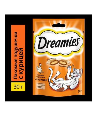 DREAMIES Cotton with chicken cats 10pcs 30g - Buy Online on GoSupps.com