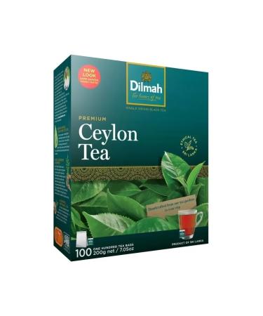 Dilmah Tea black Ceylon Premium 100 bags x 2 g