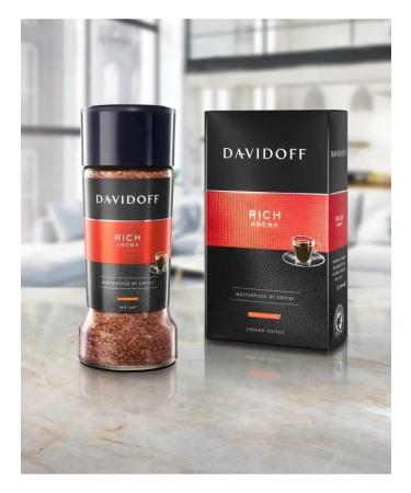 DAVIDOFF Soluble coffee Rich 100 g - Buy Online on GoSupps.com