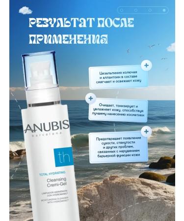 Anubis Barcelona Cleaning Gel Absolute Moisturization Total Hydrant Cremi-Gel - Buy Online on GoSupps.com