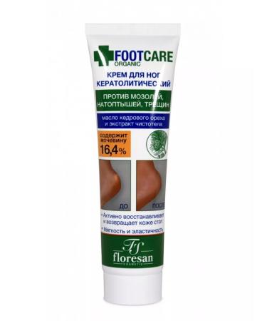 Floresan Foot cream against cracks and corns 100ml - Buy Online on GoSupps.com