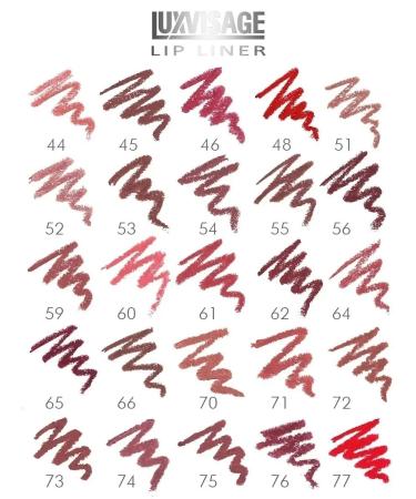 Belarusian cosmetics Lip pencil Strong Luxvisage tone 45 - Buy Online on GoSupps.com