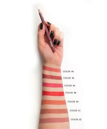 Belarusian cosmetics Lip pencil Strong Luxvisage tone 45 - Buy Online on GoSupps.com