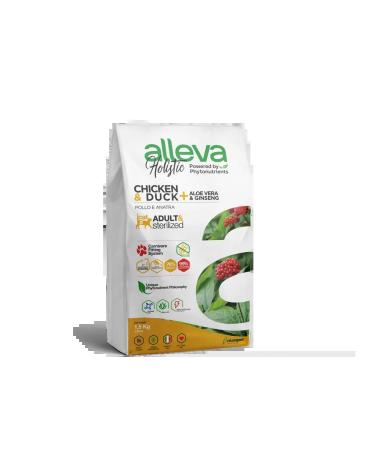 Alleva Dry food for adult cats with chicken duck scarlet 1.5 kg - Buy Online on GoSupps.com