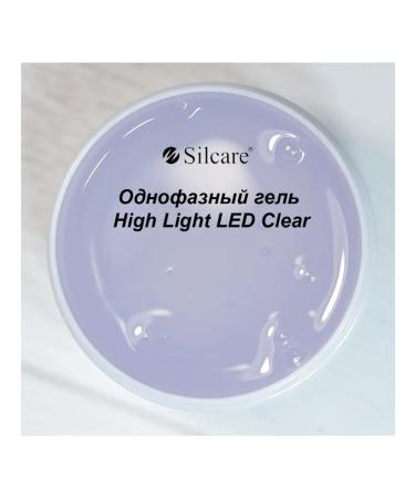 silcare Transparent gel for nail extension Silkar Led Clear 50ml - Buy Online on GoSupps.com