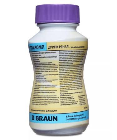 B Braun Nutrimop Drink Renal 200 ml. x 4 pcs - Buy Online on GoSupps.com