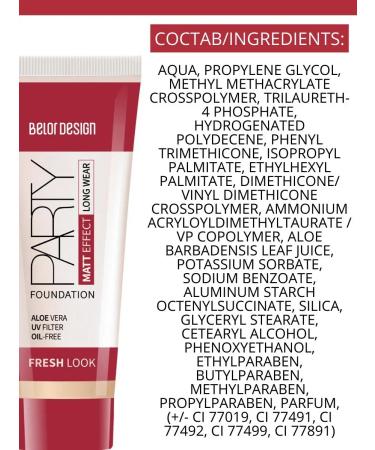 BELOR DESIGN Tonal face cream matte Party tone 7 beige - Buy Online on GoSupps.com