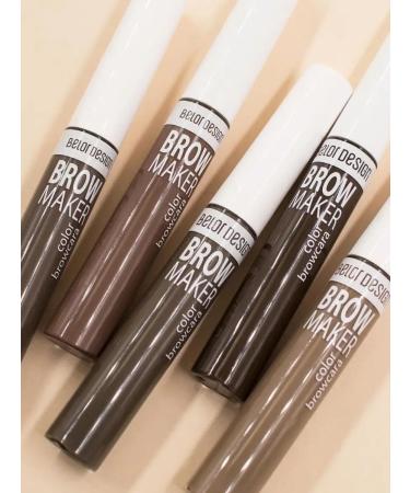 BELOR DESIGN Eyebrow mascara tone 15 brown Brow Maker - Buy Online on GoSupps.com