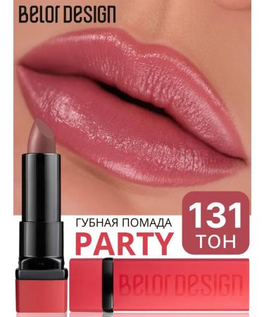 BELOR DESIGN Lipstick Party moisturizing tone 131