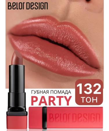 BELOR DESIGN Lipstick for lip moisturizers Party tone 132