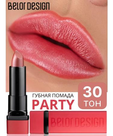 BELOR DESIGN Lipstick Party moisturizing tone 30
