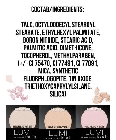 Belarusian cosmetics Highlighter for the face dry shining lumi touch tone 1 - Buy Online on GoSupps.com