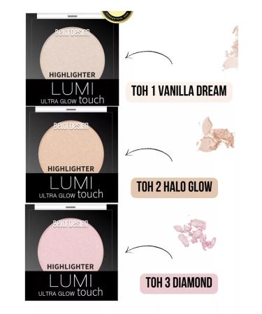 Belarusian cosmetics Highlighter for the face dry shining lumi touch tone 2 - Buy Online on GoSupps.com