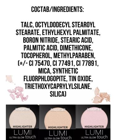Belarusian cosmetics Highlighter for the face dry shining lumi touch tone 2 - Buy Online on GoSupps.com