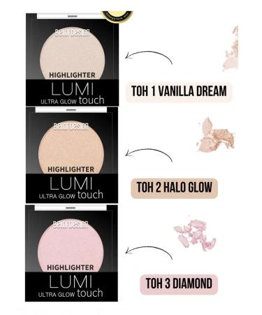 Belarusian cosmetics Highlighter for the face dry shining lumi touch tone 3 - Buy Online on GoSupps.com