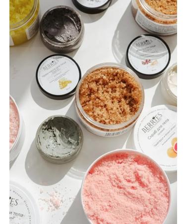 BERRIES NATURAL COSMETIC Body scrub with natural oils - Buy Online on GoSupps.com