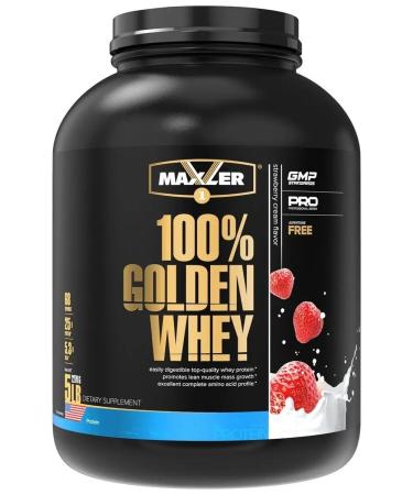 Maxler Golden Whey 100% 227 kg Protein 100% Golden Whey 2270 g (strawberries)