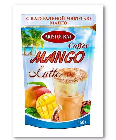 ARISTOCRAT Latte "Mango" coffee drink 150 grams - Buy Online on GoSupps.com