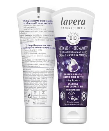 Lavera Natural night cream hand mask - Buy Online on GoSupps.com