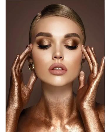 LUXVISAGE Liquid shadows for eye makeup persistent mono 01 tone Metal Hype - Buy Online on GoSupps.com