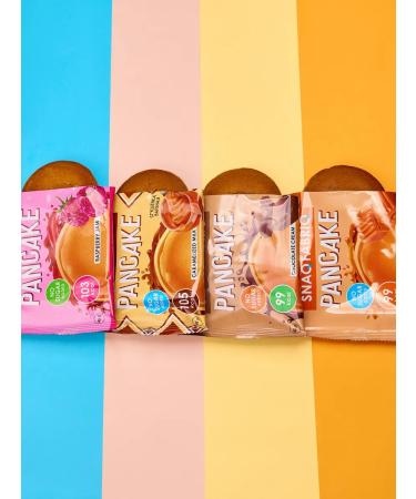Snaq Fabriq Pancakes with Assortic Sugar filling 10pcs x 45g - Buy Online on GoSupps.com