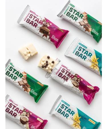 Red Star Labs Bars without Sazhara Starbar Glaze 12 pieces of 60 g - Buy Online on GoSupps.com