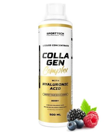 SportTech Nutrition Collagen Complex 500 ml collagen for hair skin - Buy Online on GoSupps.com