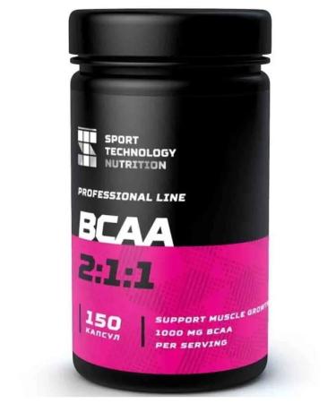 SportTech Nutrition VSAA 2 1 1 150 capsules of amino acids BCAA - Buy Online on GoSupps.com