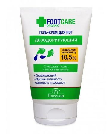 Floresan Gel Cream for legs deodorizing against sweating 100ml - Buy Online on GoSupps.com