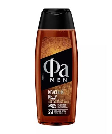 FA Male shower gel 2-in-1 red cedar 250 ml - Buy Online on GoSupps.com