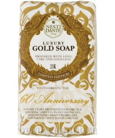 Nesti Dante Soap Luxury Gold Soap 23 carats 250g