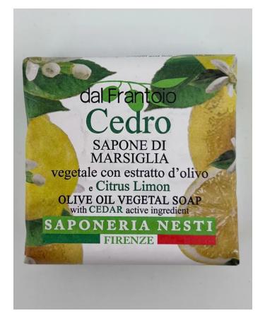 Nesti Dante Soap Dal Franto CEDRO Lemon 100g - Buy Online on GoSupps.com