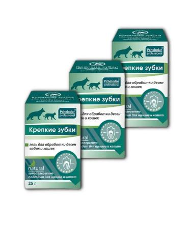 Beekeeper Gel toothache for processing the gums of dogs and cats 3 c. 25ml