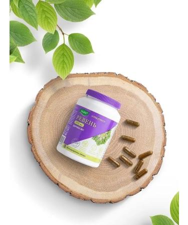 Evalar Vitabotaniki rhubarb intestinal cleansing 60 capsules - Buy Online on GoSupps.com