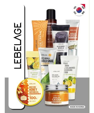 Lebelage Facial anti -aging cream with peptides Korea 70 ml - Buy Online on GoSupps.com