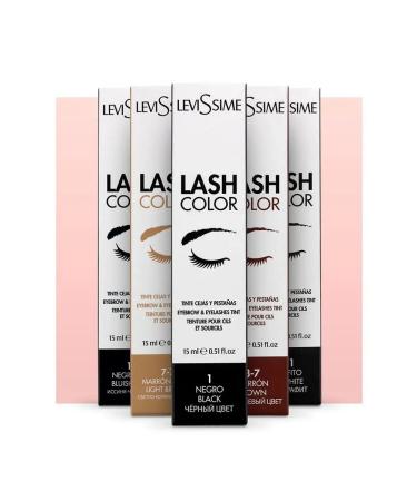 LeviSsime Lash Color's eyebrow paint and eyelashes No. 1-6 15 ml - Buy Online on GoSupps.com