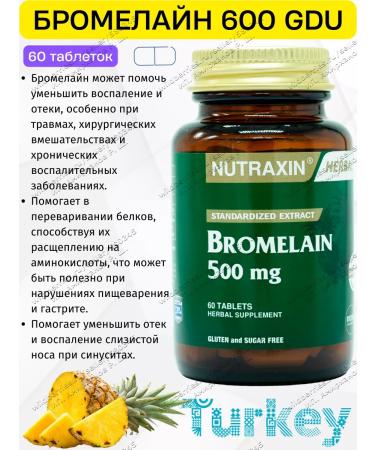 NUTRAXIN Bromelain T rkiye