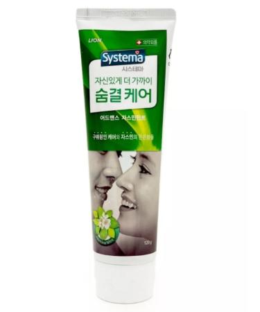 LION Dental paste refreshing "jasmine and mint" 120 gr - Buy Online on GoSupps.com