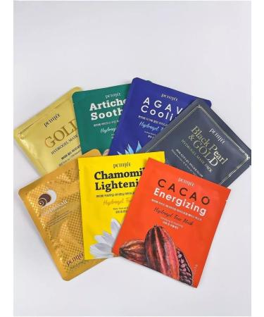 Petitfee Hydrogel face mask set 7 pcs - Buy Online on GoSupps.com