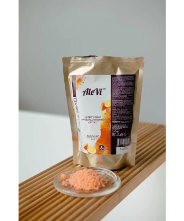 AleVi Body scrub "Citrus lymphatic drainage detox" 250 g - Buy Online on GoSupps.com