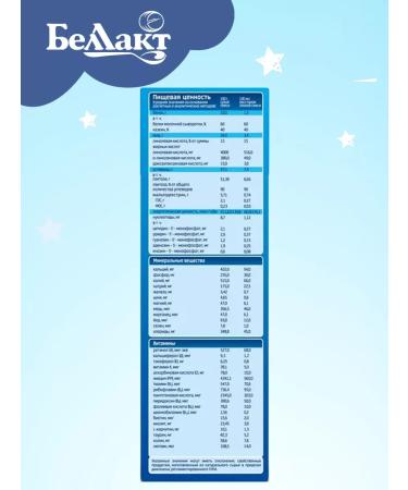 Children's milk mixture "Bellakt 0-6" 300g x 2 pcs - Buy Online on GoSupps.com