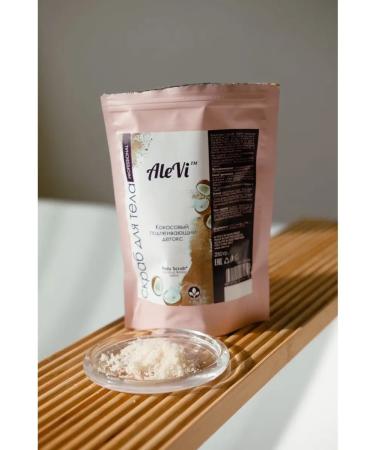 AleVi Dry scrub "coconut pull -up" with oils 250 grams - Buy Online on GoSupps.com