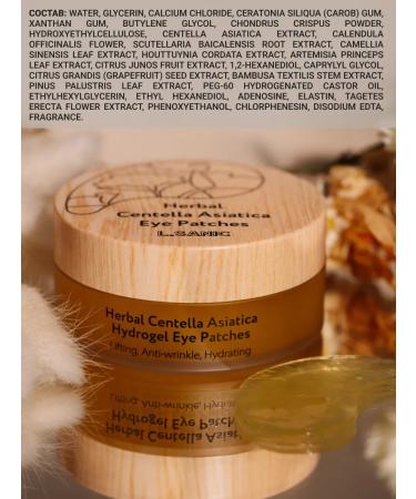 LSANIC Hydrogel patches for the eyes with Asian centella Korea - Buy Online on GoSupps.com