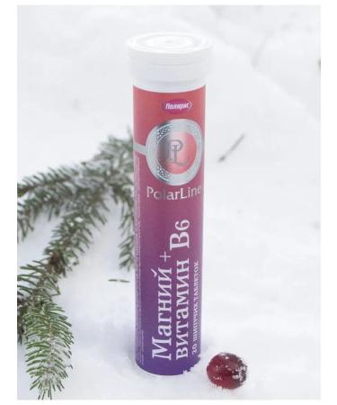 PolarPharm Magnesium + vitamin B6 20 spiked tablets - Buy Online on GoSupps.com
