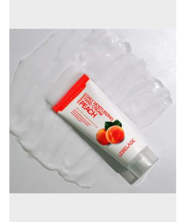 Lebelage Soothing hand cream moisturizing Korea with peach 100ml - Buy Online on GoSupps.com
