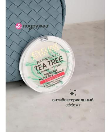 EVELINE Facial powder 3 in 1 antibacterial matting tone 001 - Buy Online on GoSupps.com
