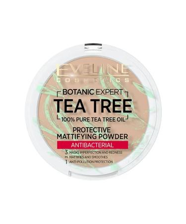 EVELINE Facial powder 3 in 1 antibacterial matting tone 003 - Buy Online on GoSupps.com