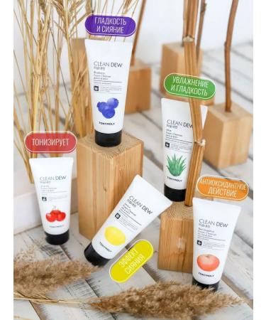 Tony Moly Foam for washing the Korean Clean Dew Lemon Foam Cleanser - Buy Online on GoSupps.com