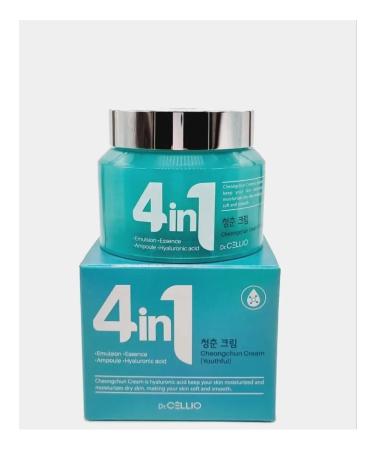 Dr CELLIO Hyaluronic Acid 4 in 1 face cream with hyaluronic acid - Buy Online on GoSupps.com